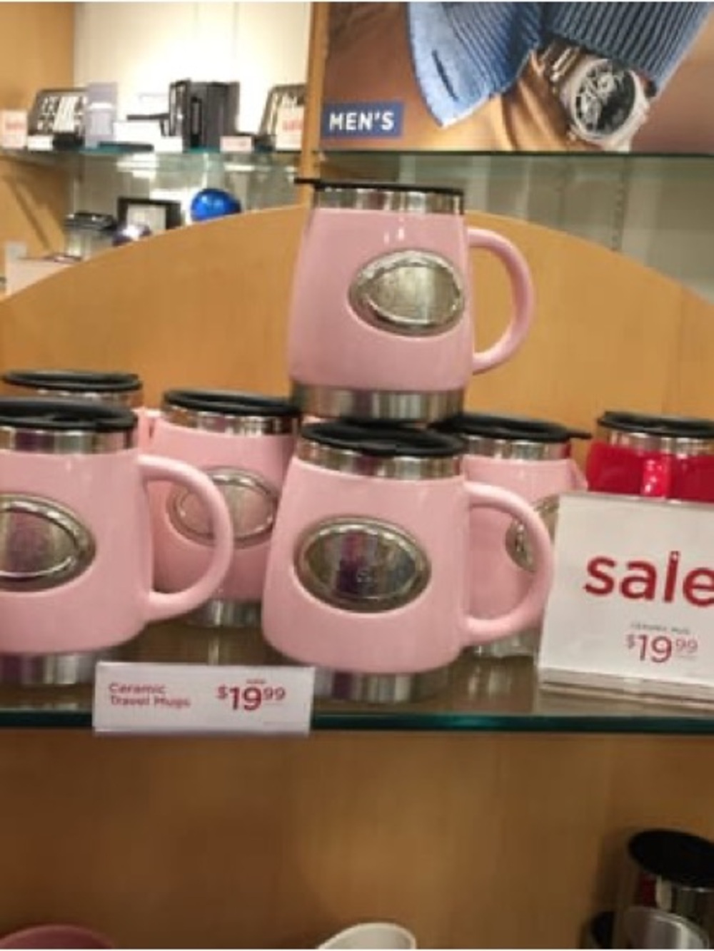 ISO things remember light pink mug